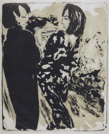 View full screen - View 1 of Lot 105. Junges Paar (Schiefler/Mosel L 52).