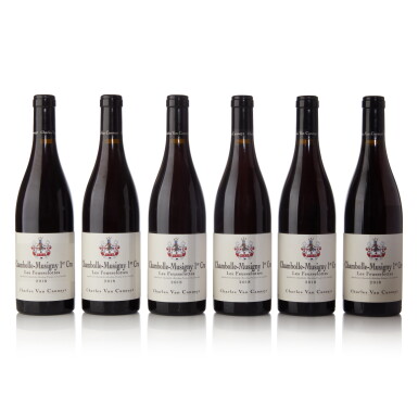 View full screen - View 1 of Lot 687. Vosne Romanée 1972 Daniel Rion and Chambolle Musigny 2018 Charles Van Canneyt (9 BT).