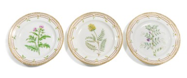 View full screen - View 1 of Lot 231. A Royal Copenhagen `Flora Danica` part service, mid 20th century.