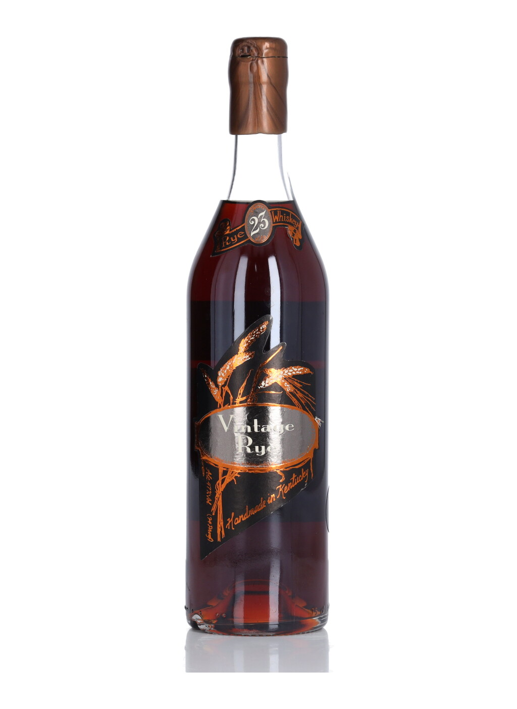 View full screen - View 1 of Lot 413. Vintage Rye 23 Year Old 94 Proof NV (1 Bottle 75cl).