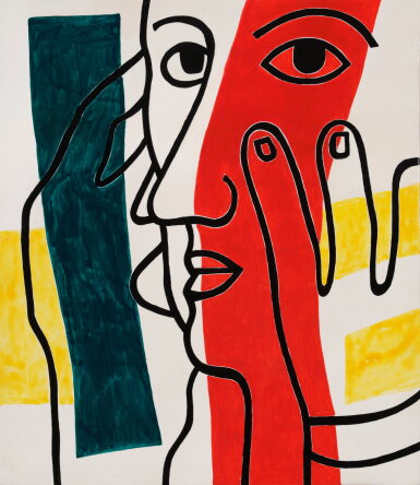 View full screen - View 1 of Lot 103. Portrait de Paul Éluard.