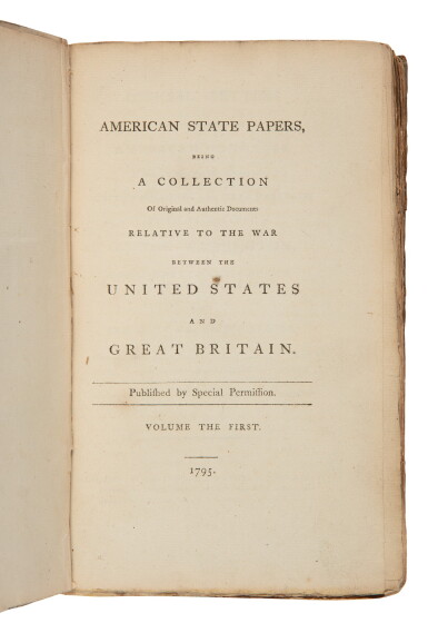 View full screen - View 1 of Lot 78. Washington, George | First English edition .