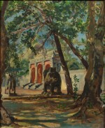 Georges Dreyfus (Géo-Michel 1883-1985), Entrée du tombe du roi Minh-Manh à Hué | 喬治·德雷福斯 (Géo-Michel 1883-1985), 順化明命陵
