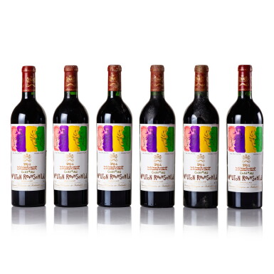 View full screen - View 1 of Lot 229. Château Mouton Rothschild 2001 (6 BT).
