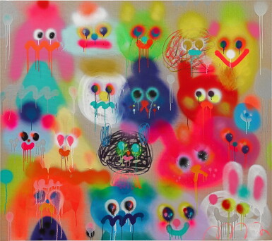 View full screen - View 1 of Lot 815. Jon Burgerman 喬恩 · 伯格曼 | Manhattan 曼克頓.