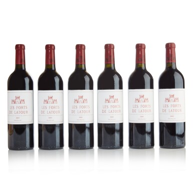 View full screen - View 1 of Lot 66. Les Forts de Latour 2005 (12 BT).