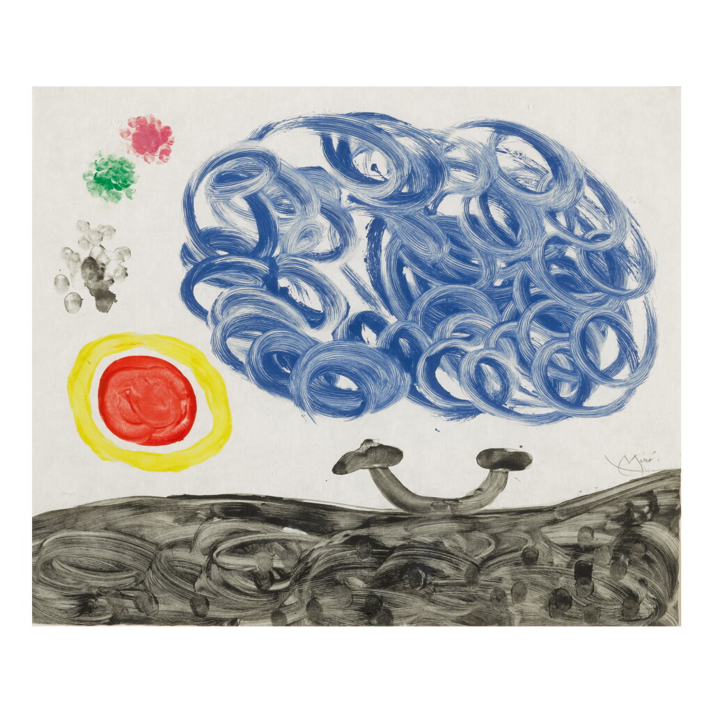 Voir en plein écran - Voir 1 du lot 41. JOAN MIRÓ | UNTITLED (SEE D. 463; SEE CRAMER BOOKS 130).