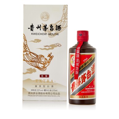 View full screen - View 1 of Lot 537. 2019年產 "飛天牌"貴州茅台酒 - 陳釀(海外尊享) Kweichow Flying Fairy Moutai Extra 2019 (1 BT37).