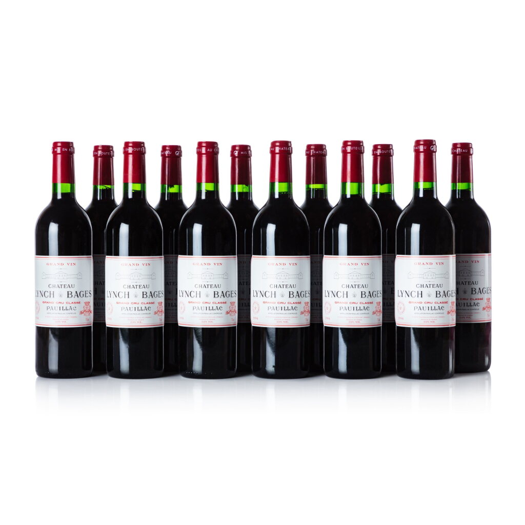 View full screen - View 1 of Lot 167. Château Lynch Bages 1996 (12 BT).