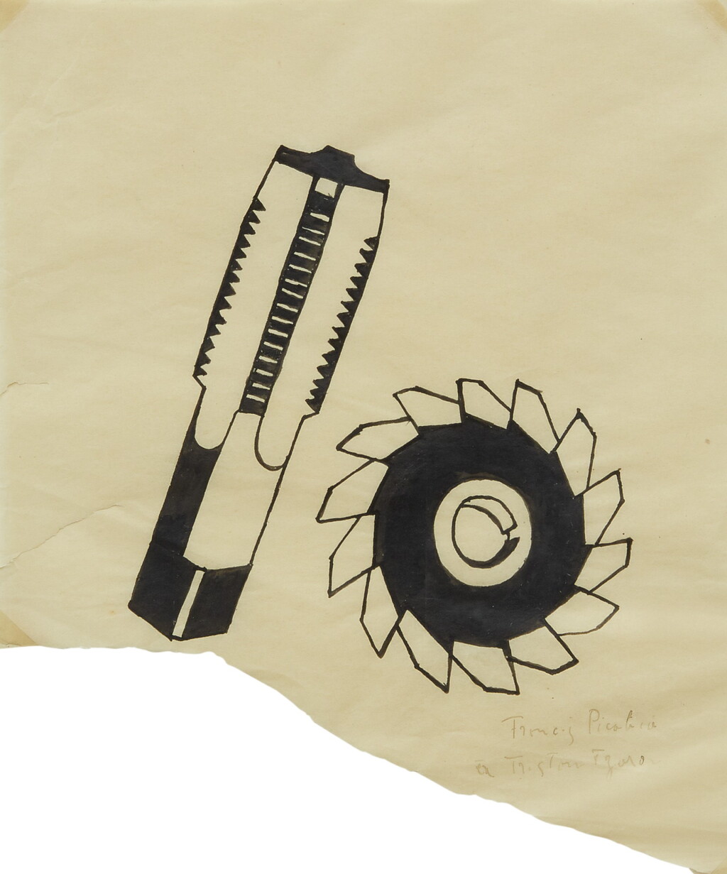 View full screen - View 1 of Lot 53. FRANCIS PICABIA | UNTITLED (À TRISTAN TZARA).