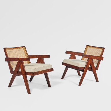 View full screen - View 1 of Lot 752. Pair of "Easy" Armchairs.