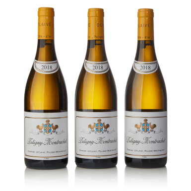 View full screen - View 1 of Lot 448. Puligny Montrachet 2018 Domaine Leflaive (3 BT).