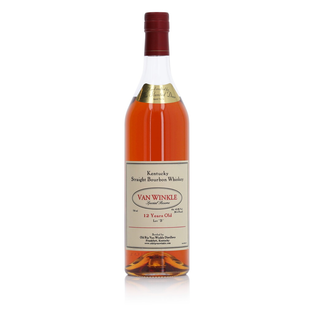 View full screen - View 1 of Lot 1143. Van Winkle 12 Year Old Special Reserve Lot "B" "Slanted Door" 90.4 Proof NV (1 Bottle 75cl).