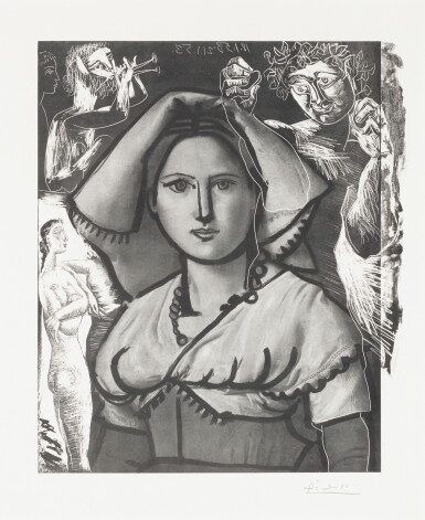 View full screen - View 1 of Lot 136. PABLO PICASSO | L'ITALIENNE (B. 740; M. 238).