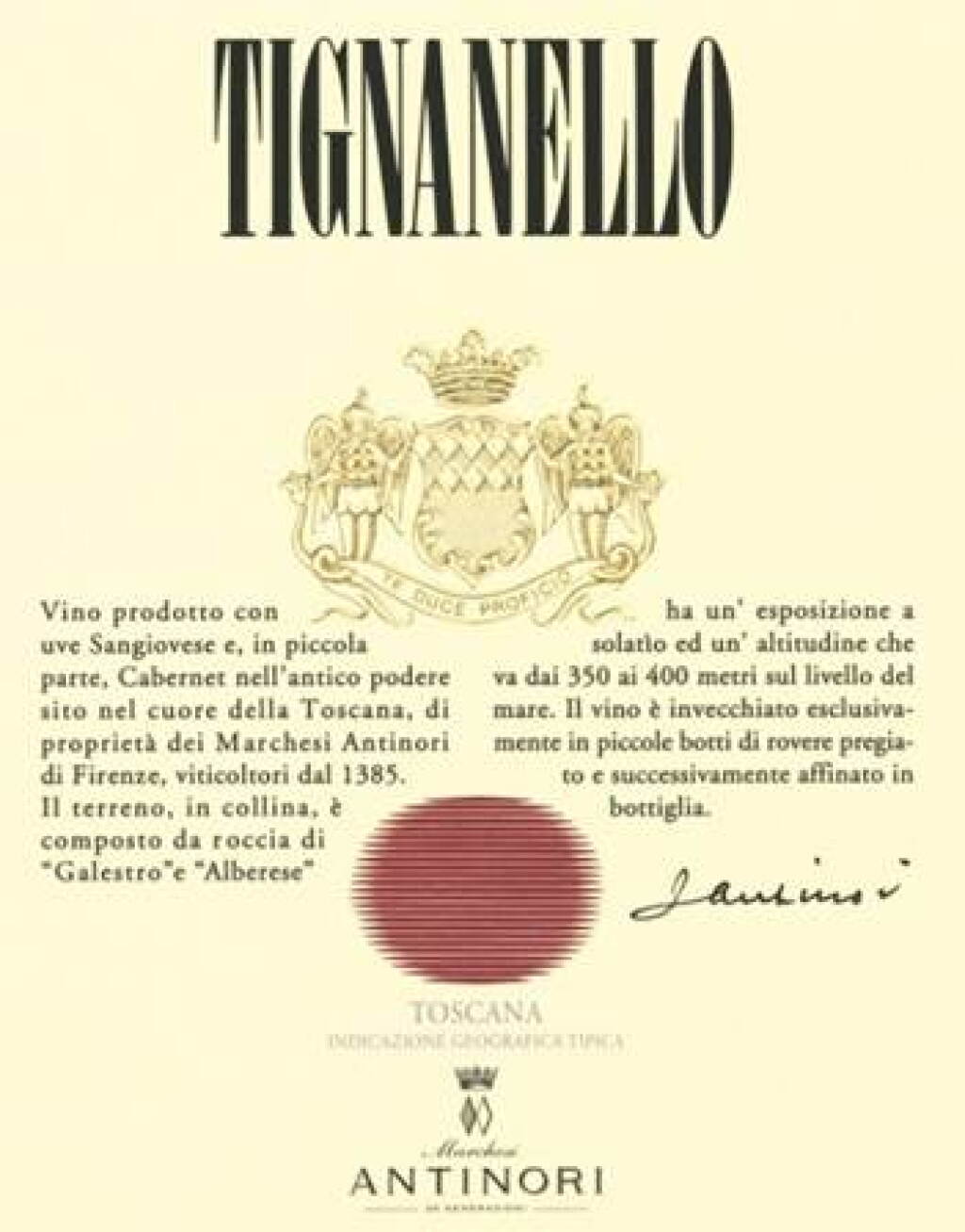 View full screen - View 1 of Lot 913. Tignanello 2003 Antinori (12 BT).