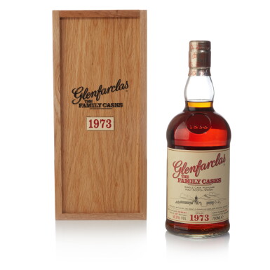 View full screen - View 1 of Lot 166. Glenfarclas The Family Casks #2578 58.8 abv 1973 (1 BT 70cl).