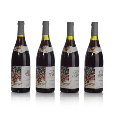 View full screen - View 1 of Lot 95. Côte Rôtie, La Turque 1986 Guigal (6 BT).