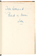 FLEMING | Casino Royale, 1953, first edition, presentation copy