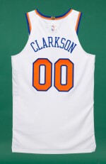 Jordan Clarkson ‘Christmas Day’ New York Knicks 2025-2026 Game Worn Association Edition Jersey