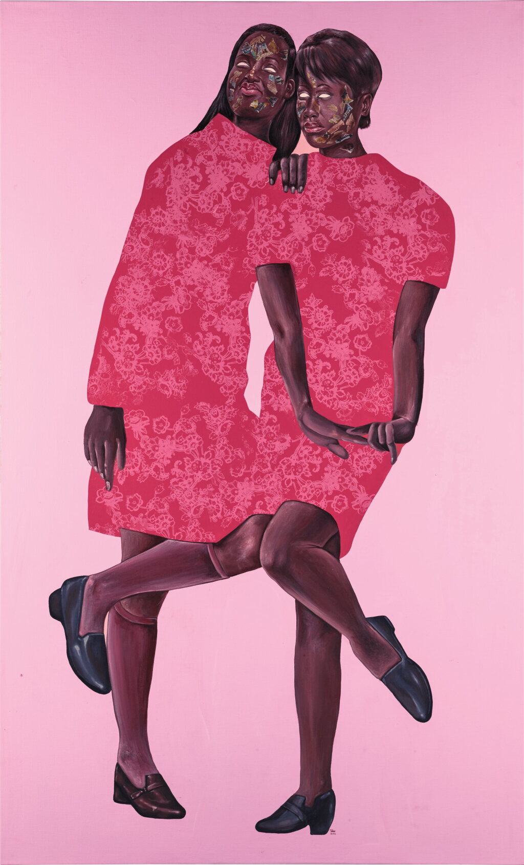 View full screen - View 1 of Lot 320. Cross Legged Sisters.