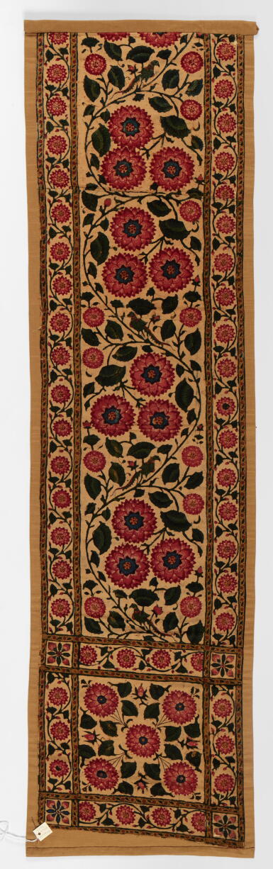 View full screen - View 1 of Lot 643. A Chintz Border Panel, probably Deccan, South India, Late 18th Century.