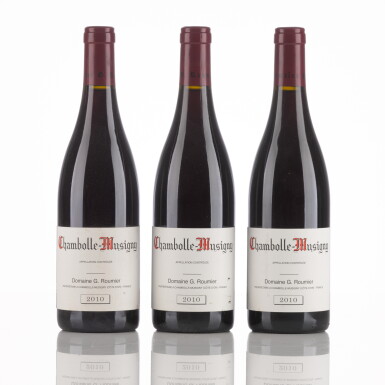 View full screen - View 1 of Lot 784. Chambolle Musigny 2010 Domaine Georges Roumier (3 BT).