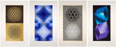 View full screen - View 1 of Lot 488. VICTOR VASARELY | META: SIX WORKS.