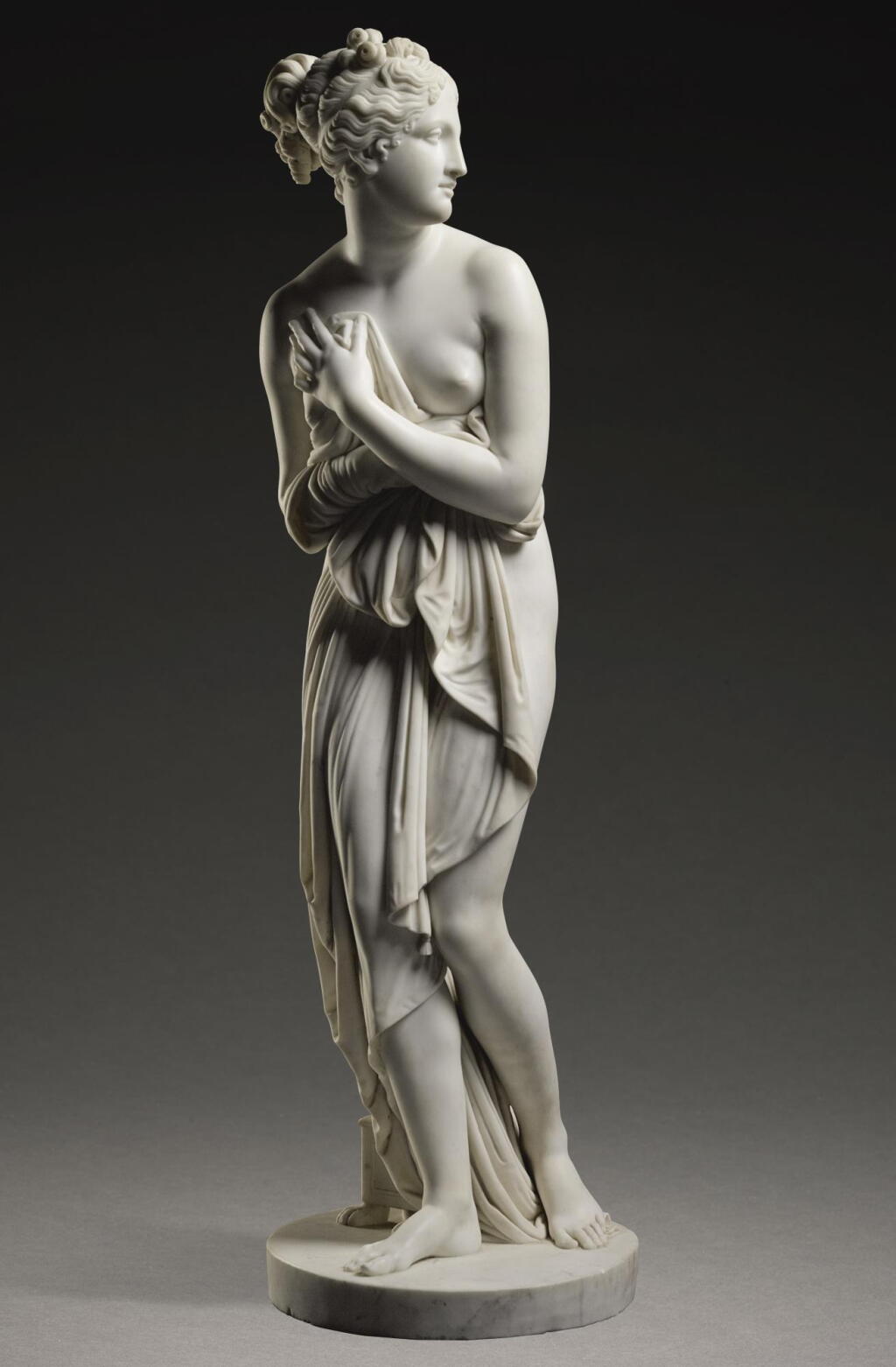 View full screen - View 1 of Lot 117. AFTER ANTONIO CANOVA (1757-1822), ITALIAN, ROME, CIRCA 1820-1830 | VENUS ITALICA.
