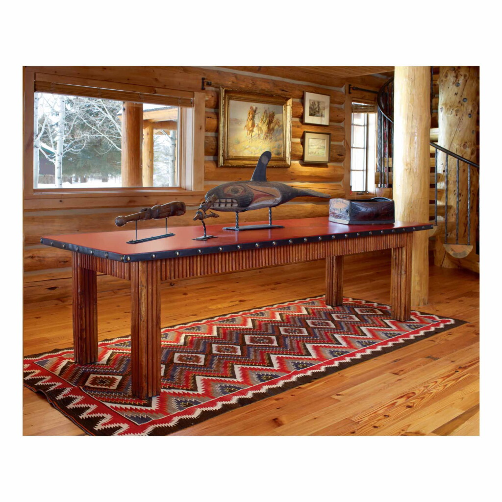 View full screen - View 1 of Lot 214. THOMAS MOLESWORTH | DINING TABLE.