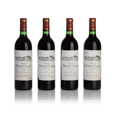 View full screen - View 1 of Lot 134. Château Pontet Canet 1982 (12 BT).