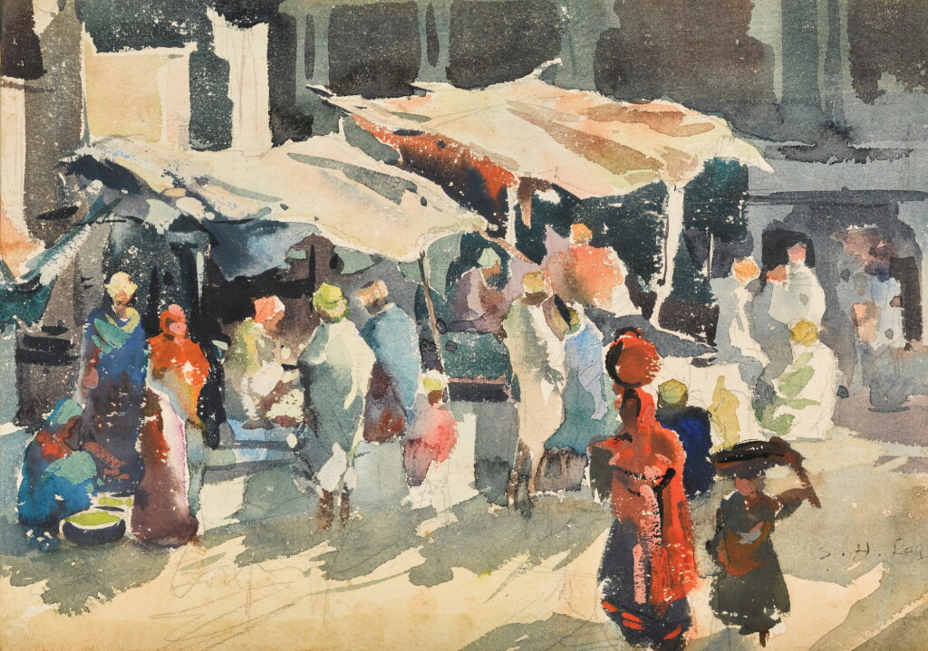 View full screen - View 1 of Lot 27. SAYED HAIDER RAZA | UNTITLED.