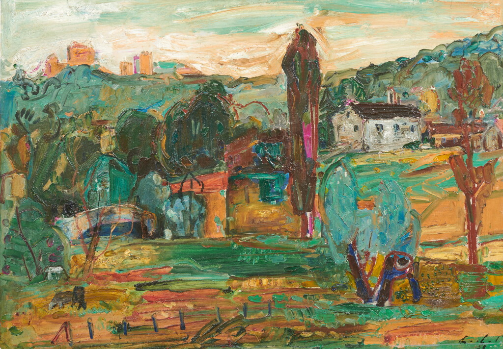 View full screen - View 1 of Lot 116. Vallée de la Chevreuse, 1955 .