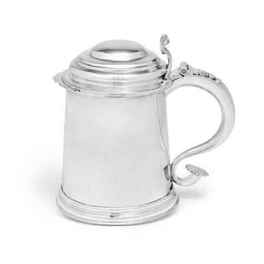 View full screen - View 1 of Lot 938. American Silver Tankard, Joseph Richardson Sr., Philadelphia, Circa 1750.