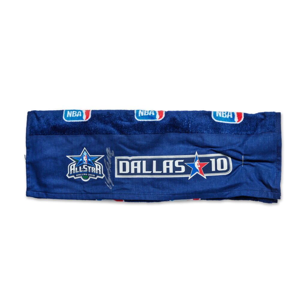 View full screen - View 1 of Lot 322. Dominique Wilkins Signed 2010 NBA All-Star Towel .