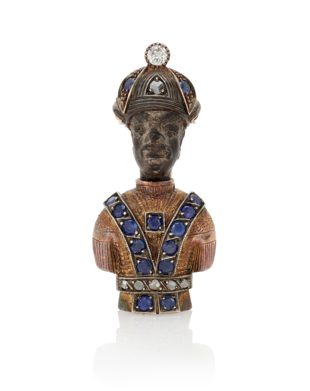 View full screen - View 1 of Lot 44. 'MORETTO' BROOCH (SPILLA 'MORETTO') .