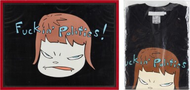 View full screen - View 1 of Lot 106. Fuckin' Politics! (Poster and T-shirt) | Fuckin' Politics! (海報及T-SHIRT).