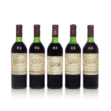 View full screen - View 1 of Lot 750. Château Margaux 1970 (5 BT).