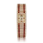 Ruby and Diamond Wristwatch | 伯爵 | 紅寶石 及 鑽石 腕錶