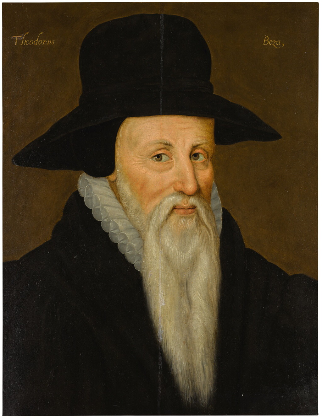 View full screen - View 1 of Lot 13. Portrait of Theodore Beza (1519-1605).