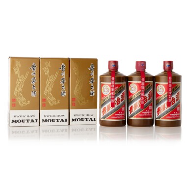 View full screen - View 1 of Lot 8544. "飛天牌"精品貴州茅台酒 Kweichow Flying Fairy Moutai Jingpin MV (3 BT50).