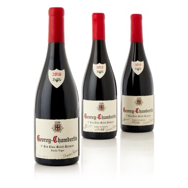 View full screen - View 1 of Lot 8481. Gevrey Chambertin, Clos St. Jacques Cuvee Centenaire 2018 Domaine Fourrier (3 BT).
