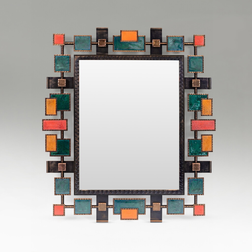 View full screen - View 1 of Lot 21. Miroir, pièce unique.