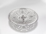 Plat de présentation en argent peut-être Bogota, Colombie avant 1622