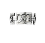 BRACELET ARGENT, JEAN DESPRÉS, VERS 1970 | SILVER BRACELET, JEAN DESPRÉS, 1970S