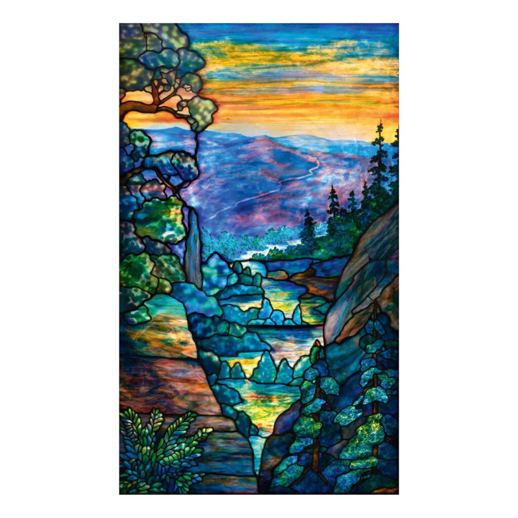 View full screen - View 1 of Lot 13. "River of Life" Window.