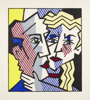 View full screen - View 1 of Lot 78. The Couple, from the Expressionist Woodcut series.