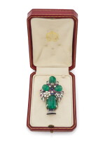 AN ART DECO BROOCH (UNA SPILLA ART DECO) | CARTIER, PARIS, 1929