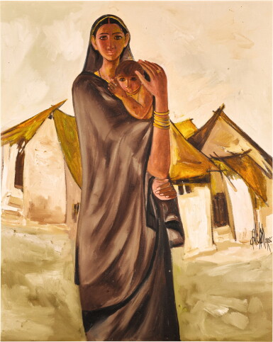 View full screen - View 1 of Lot 30. Untitled (Mother and Child).