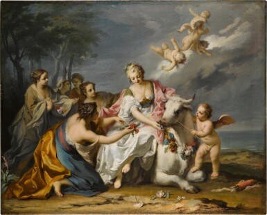 View full screen - View 1 of Lot 18. The Abduction of Europa .