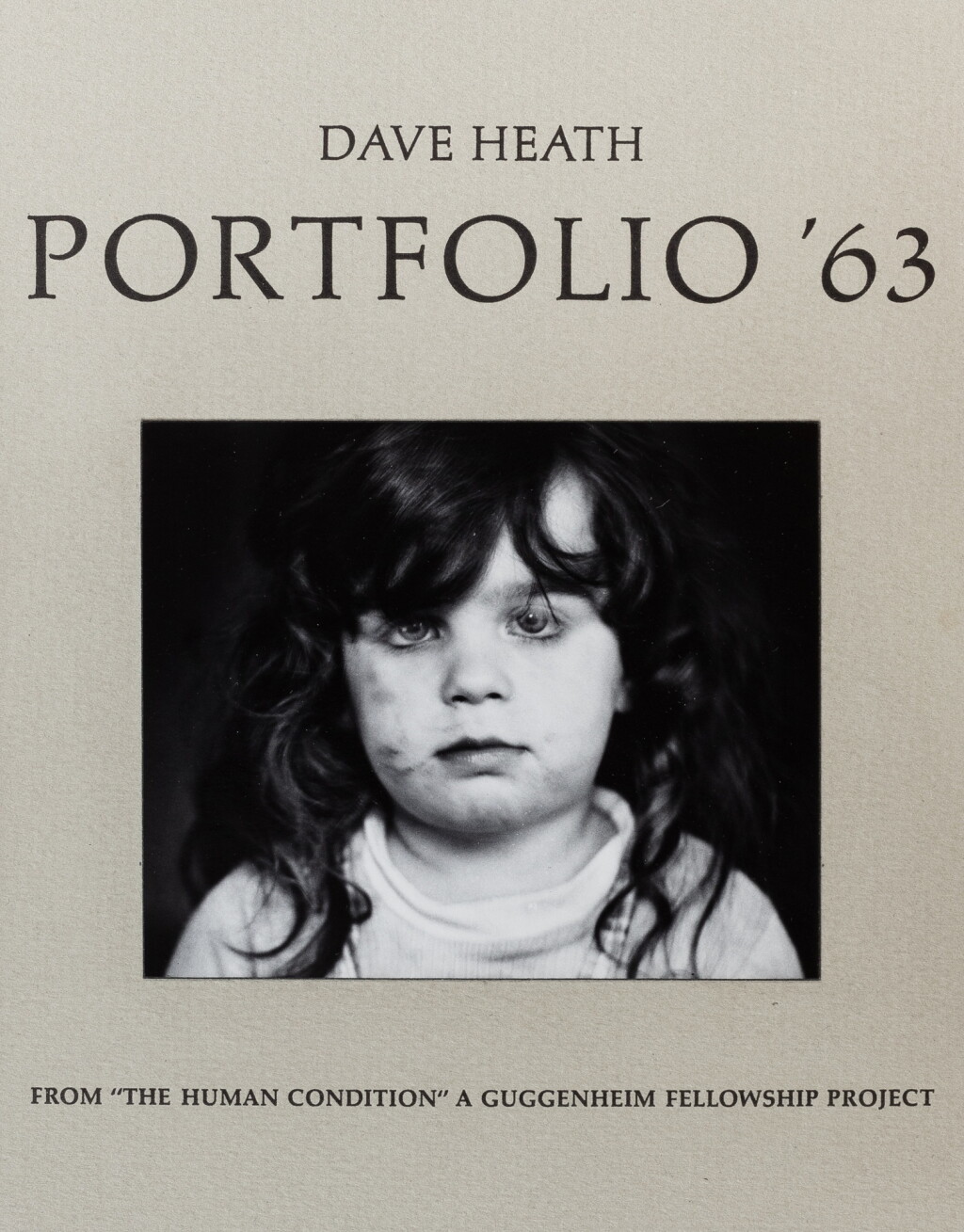 View full screen - View 1 of Lot 135. Portfolio '63 (from 'The Human Condition' a Guggenheim Fellowship Project).